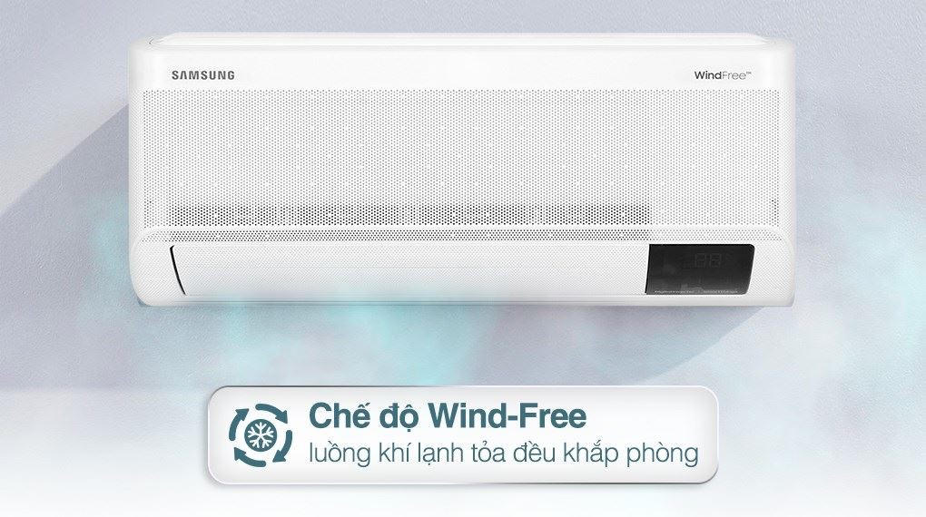 Samsung Wind-Free Inverter 1 HP AR10CYFAAWKNSV air conditioner - Airflow mechanism
