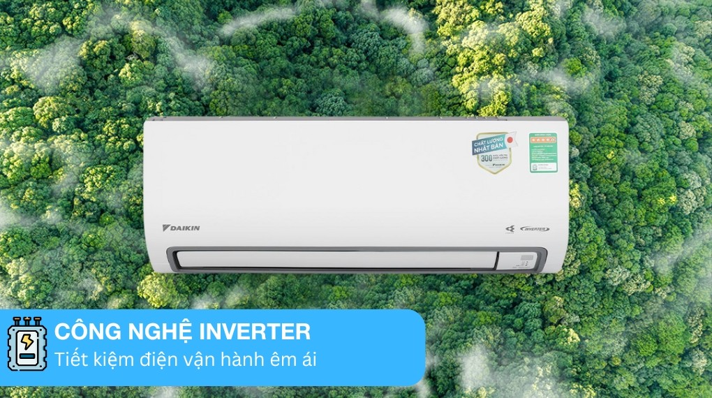 에어컨 Daikin Inverter 2 HP FTKB50ZVMV - 절전 기술