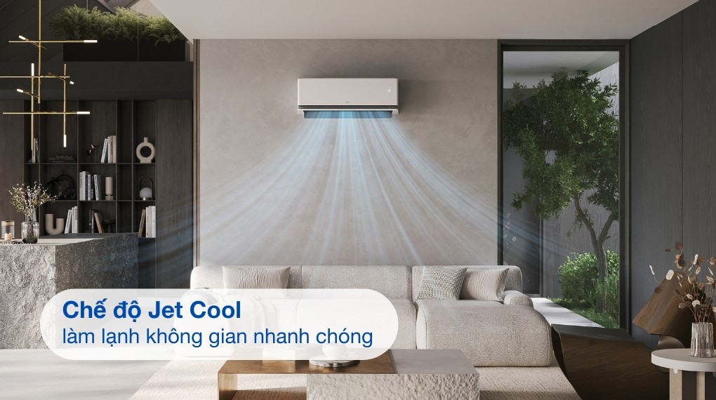 LG Inverter 1 HP IPC09M1 air conditioner - Cooling technology