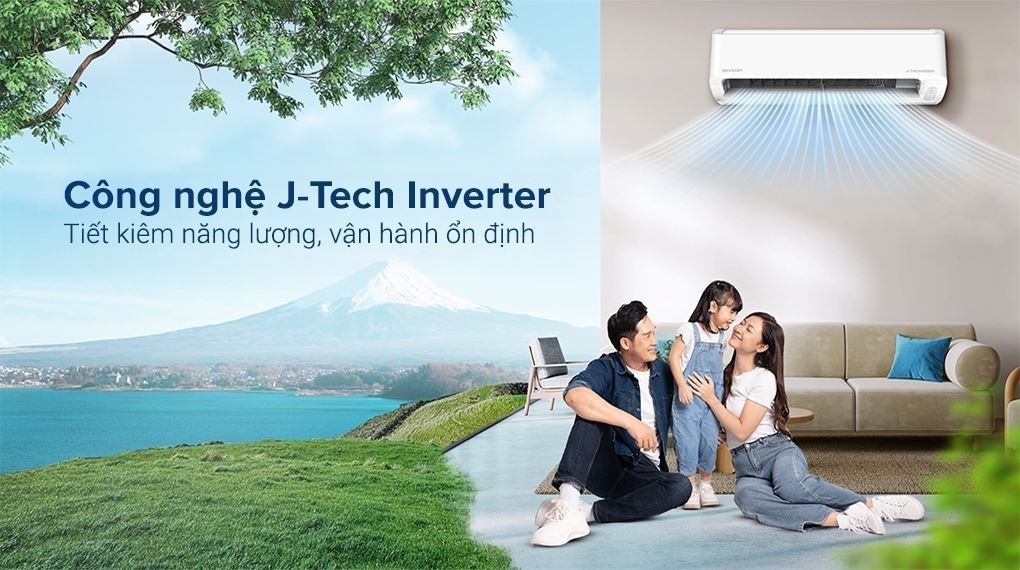 인버터 - 에어컨 Sharp Inverter 1.5 HP AH-X13DEW