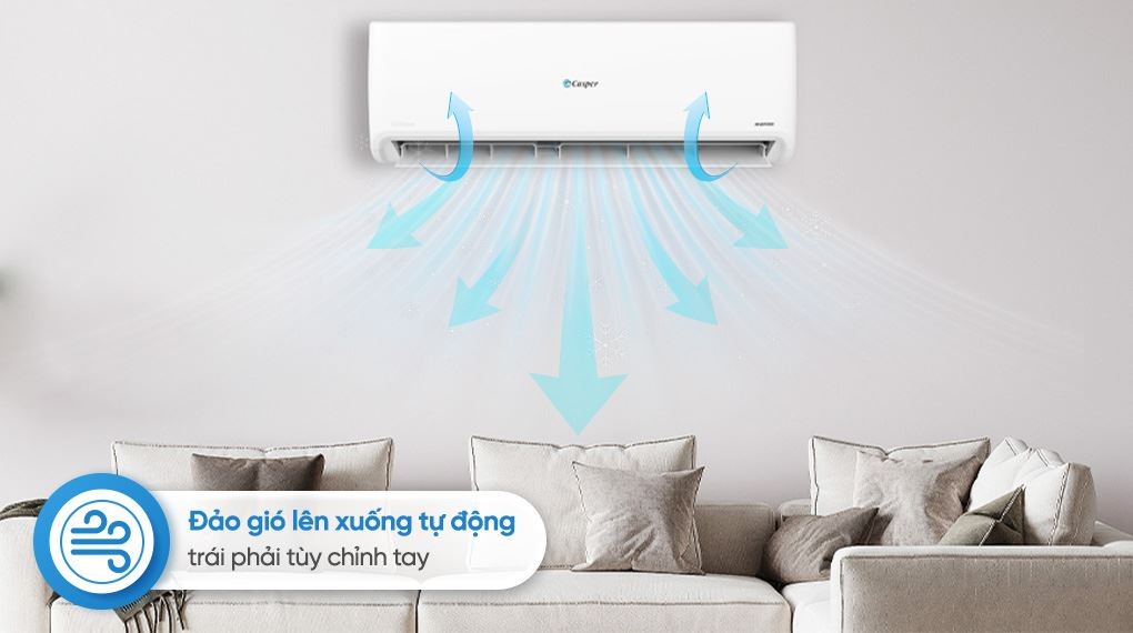 Air swing - Casper Inverter heating & cooling 2.5 HP GH-24IS33 air conditioner
