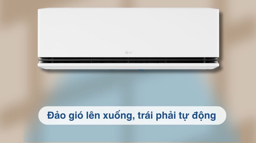 Máy lạnh LG Inverter 2 chiều 1 HP IDH09M1 - Cơ chế thổi gió