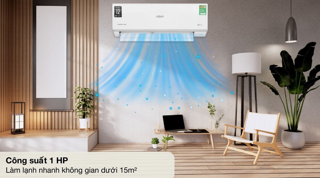 에어컨 AQUA Inverter 1 HP AQA-RUV10RB3 - 냉방 기술