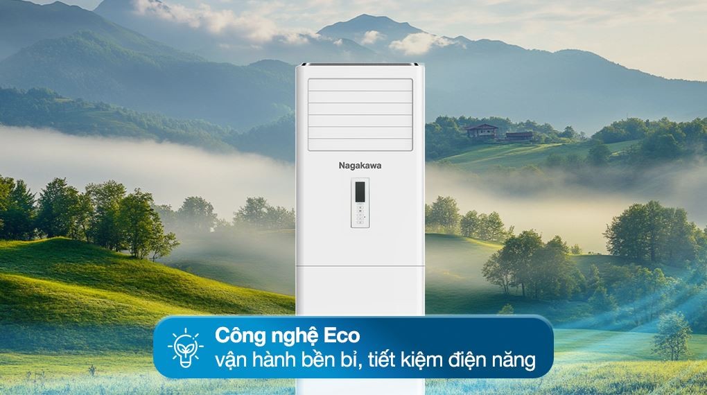 Máy lạnh tủ đứng Nagakawa 5.5 HP NP-C50R1K58 (3 pha) - Công nghệ tiết kiệm điện