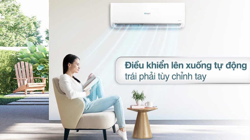 에어컨 Casper Inverter 2.5 HP GC-24IS35 - 송풍 방식