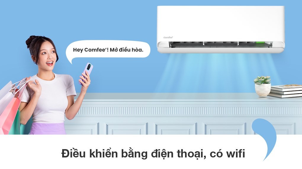 Comfee Inverter 1 HP CFS-10VCB1 air conditioner - Features